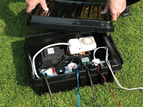 exterior junction box for christmas lights|outdoor light fixture junction box.